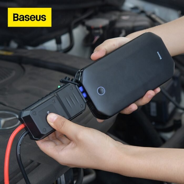 Baseus Car Jump Starter Battery Power Bank Portable 12V 800A Vehicle Emergency Battery Booster for 4.0L Car Power Starter 1
