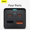 Baseus 65W GaN3 Pro Desktop Charger Power Strip US Plug Charging Station Fast Charger For iphone 13 12 Xiaomi  Samsung Laptop 3