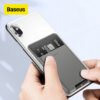 Baseus Universal Phone Back Wallet Card Slots Case For iPhone 12 11Pro Max X Sumsung Case 3M Sticker Silicone Phone Pouch Case 1