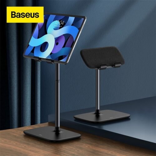 Baseus Tablet Desk Stand Black Desktop Phone Holder For Tablet Pad Desktop Holder Stand For iPad Air Mini For Study Convenient 1