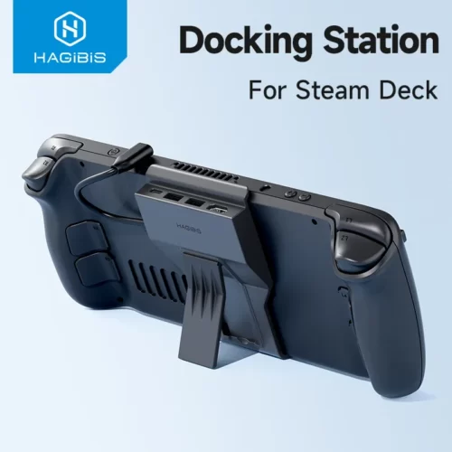 Hagibis Steam Deck Docking Station 4 in 1 Dock Holder Hub USB C to 4K@60Hz HDMI-compatible  SteamDeck Charging Base Accessories