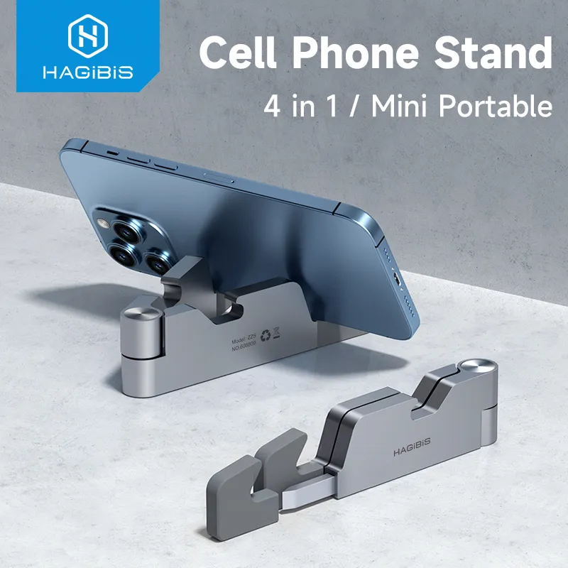 Hagibis Multifunction Cell Phone Stand Adjustable Foldable Desktop Phone Holder Box Bottle opener for iPhone 14 13 Pro Max iPad