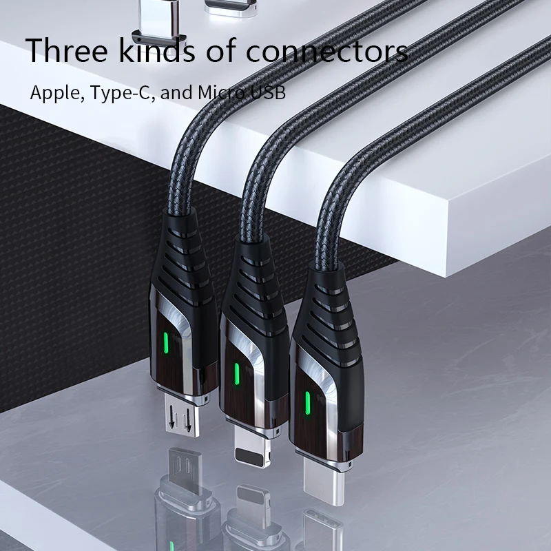 Hagibis Magnetic Charge Cable Fast Charging USB Type C Cable Magnet Charger Micro USB Data Cable Wire Cord Mobile Phone Cable 3A 5