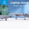 Hagibis Foldable Laptop Stand for Desk Keyboard Stand Riser Portable Notebook Cooling Pad For Macbook Pro Air Universal Holder 1