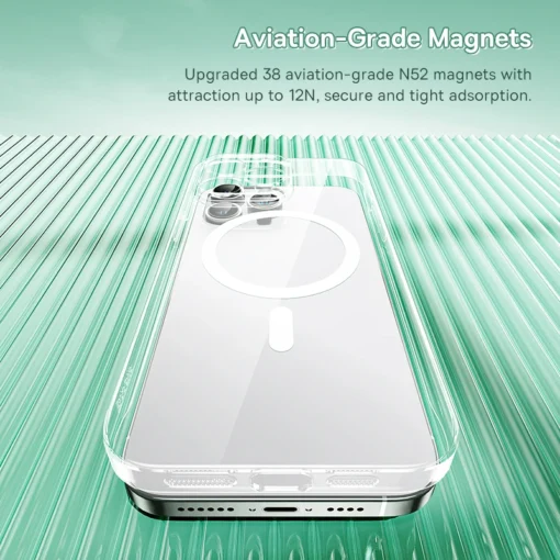 Baseus Magnetic Case for iPhone 15 14 13 12 11 Pro Max Wireless Charging Cover For iPhone 15 13 12 Pro Max PC Magnet Phone Case 3