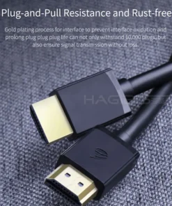 Hagibis HDMI-compatible Cable 4K HD HDMI-compatible 2.0 Mirror Screen Cable for Splitter Switch TV Laptop PS4 Projector Computer 6