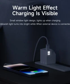 Hagibis 45W GaN USB C Charger PD PPS Fast Charger Mini House Travel Dual Ports Charger for iPhone 15 Pro Max/14/13 iPad MacBook 6