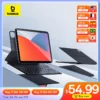 Baseus Magic Keyboard Case For iPad Pro 11 12.9 10th 9 8 7 10.2 for iPad Air 5 4 10.9 Mini 6 PU Wireless Bluetooth Keyboard 1