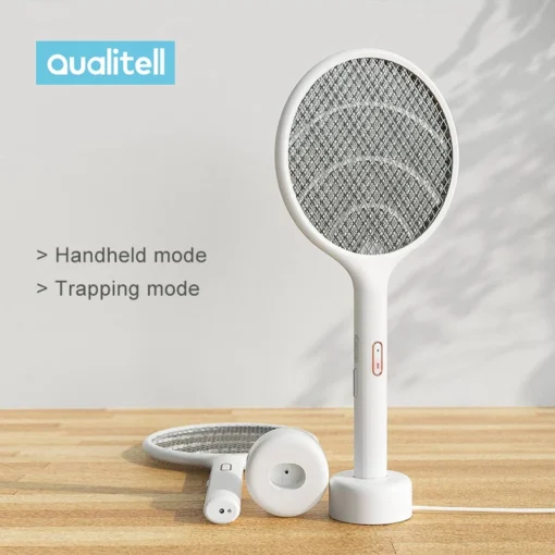 Youpin New Qualitell Electric Mosquito Swatter Rechargeable Handheld LED Mosquito Killer Insect Fly Wall-mounted Mosquito Killer 1