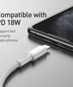 Baseus 20W USB C Cable for iPhone 14 13 12 11 Pro Max XR PD Fast Charging for iPhone Charger Cable for MacBook iPad Type C Cable 3