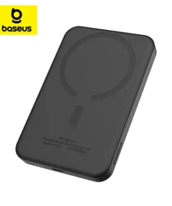 Baseus Magnetic Power Bank 5000mah Mini Powerbank Wireless Charger For iPhone 15 14 13 12 Pro Max, 20W Wired Fast Charging 1