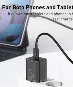 Baseus USB C Charger 25W Support Type C PD Fast Charging Portable Phone Charger For iPhone 15 14 13 Pro Max Samsung S22 Tablet 3