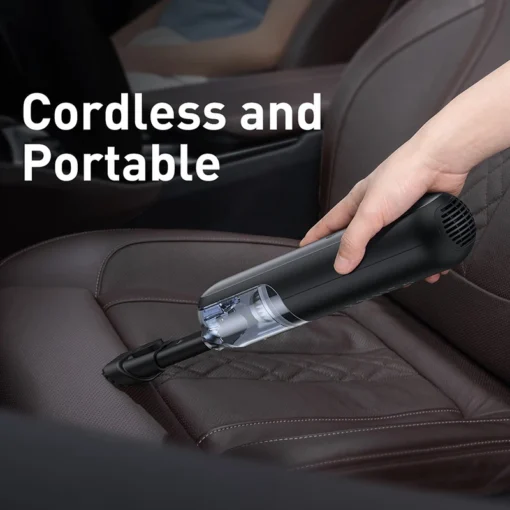 Baseus 4000Pa Vacuum Cleaner Wireless Vacuum Portable Handheld Auto Vacuum Cleaner For Car Home Cleaning Powerful Cleaner 5