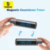 Baseus Magnetic Kitchen Timer Digital Timer Study Stopwatch Manual Countdown Alarm Clock Cooking Timer Cooking Shower Reminder 1