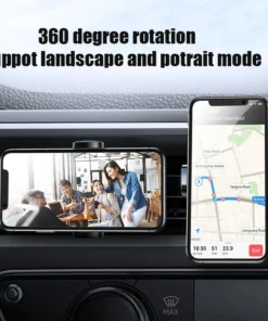 Baseus Car Phone Holder For Universal Mobile Phone Holder Stand Car Phone Stand For Car Air Outlet Mount Car Cell Phone Support 2