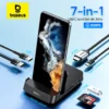 Baseus USB C HUB Dex Station to USB 3.0 HDMI-Compatible USB HUB for Samsung S20 Note 20 Huawei P40 Mate 30 Type C Dock Station 1