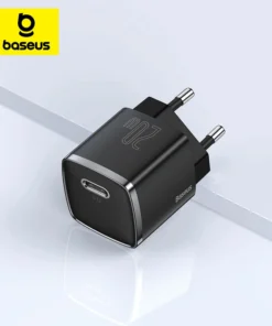 Baseus USB Type C Charger 20W Portable USB C Charger Support Type C PD Fast Charging For iPhone 15 14 13 12 Pro Max 11 X Tablets 1