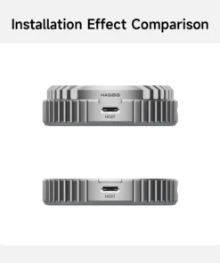 Hagibis Heatsink Heat Dissipation Fins Cover With Magsafe Only Accessories for MC100 Magnetic M.2 2230 NVMe SSD Enclosure 4