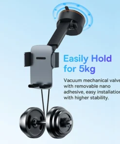 Baseus Car Phone Holder Stand Gravity Dashboard ​900° Adjustable Support iPhone 15 Pro Xiaomi Samsung Huawei Mobile Phone Holder 2