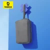 Baseus Zipper Bag Mobile Phone Charger Protection Large Bag Mobile Hard Disk Bag Cable Storage Bag Waterproof Phone Bag Case 1