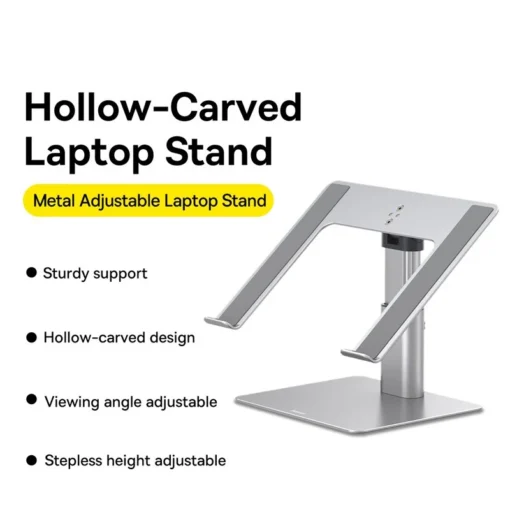 Baseus Laptop Stand Adjustable Non-slip Desktop Laptop Holder Aluminum Alloy Notebook Stand  For Laptop Macbook Tablet 6