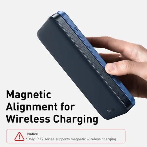 Baseus Power Bank 10000mAh Wireless charger Magnetic Wireless Quick Charging Powerbank External Battery For iPhone 13 12 Pro 5