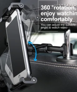 Baseus Car Back Seat  Phone Holder Headrest Holder for 4.7-12.9 inch Pad Backseat Mount for Pad Tablet PC Auto Headrest Holder 2