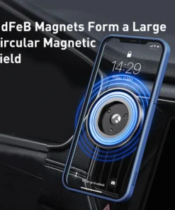 Baseus Magnetic Car Phone Holder Air Vent Universal for iPhone Smartphone Car Phone Stand Support Clip Mount Holder 2