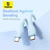 Baseus PD 100W USB C To USB Type C Cable For Macbook Fast Charging Charger Wire Cord For iPhone 15 Type-C Cable For Xiaomi POCO 1
