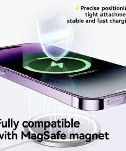 Baseus for iPhone 15 Pro Max Lucent Magnetic Case Hard PC Clear Case for iPhone 15 14 13 Pro Plus Magnet Protective Phone Case 4