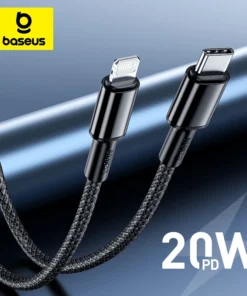 Baseus 20W PD USB Type C Cable for iPhone 14 13 12 Pro Max Fast Charging Charger  For iPhone 11 Xs X Type-C USB C Data Wire Cord 1