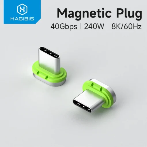 Hagibis USB C Magnetic Plug Type C Magnetic connector Only Available with Hagibis Magnetic Full Function Cable 1