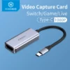 Hagibis Type-C Video Capture Card HDMI-compatible to USB C 1080P HD Game Record for PS4/5 Switch Live Streaming Broadcast Camera 1