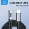 Hagibis USB C Extension Cable USB 3.2 Gen2 Male to Female Type C Extender Cord 4K 100W for iPhone 15 MacBook Pro Samsung Laptop 1