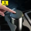 Baseus Alloy Car Trash Can Auto Organizer Storage Bag Car Garbage Bin Ashtray Dust Case Holder Auto Accessories 1