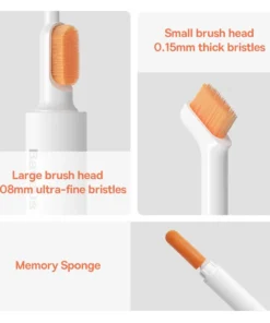 Baseus Cleaning Brush Bluetooth Earphones Cleaning Tool Cleaner Kit for Airpods Pro Earbuds Case Cleaner Kit Clean Brush Pen 2