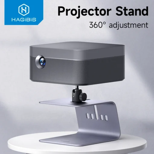 Hagibis Desktop Projector Stand Angle Adjustment Universal Projectors Bracket Holder for Nebula XGIMI VANKYO BenQ PVO TMY AuKing 1