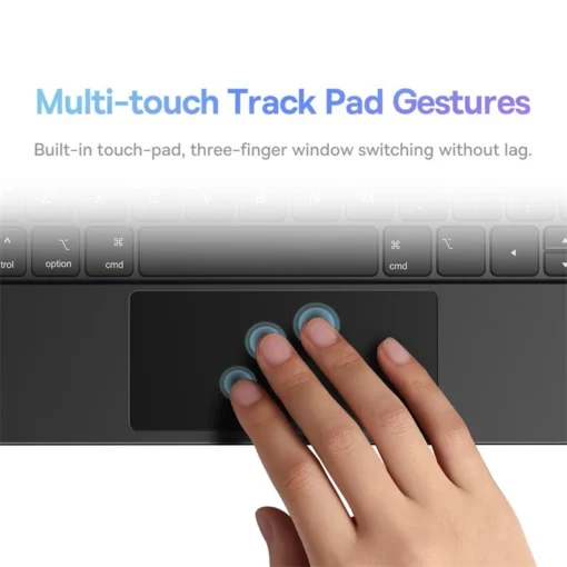 Baseus Bluetooth Wireless Keyboard Case for iPad Pro Magnet Keyboard For iPad Air 5 4 Case Tablet Folding Keyboard With Trackpad 4