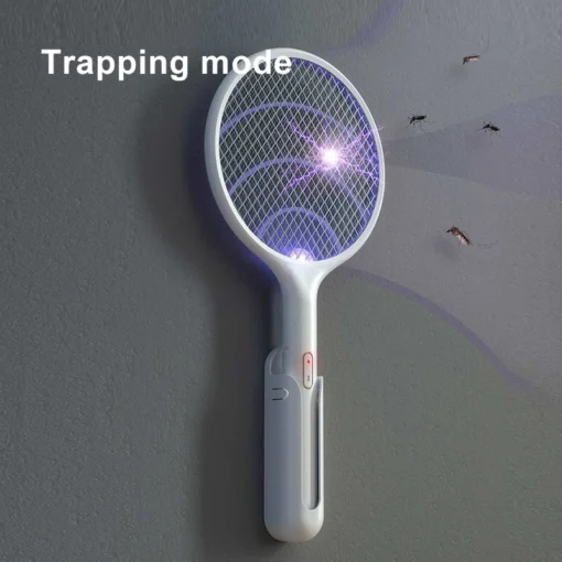 Youpin New Qualitell Electric Mosquito Swatter Rechargeable Handheld LED Mosquito Killer Insect Fly Wall-mounted Mosquito Killer 3