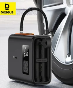 Baseus Tire Inflator Portable Air Compressor Pump Electric Wireless Dual Cylinder 250W for Car Bicycle Tyre Pressure Inflation 1