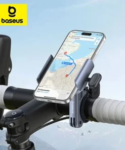 Baseus Magnetic Phone Holder Bike 360° View Universal Bicycle Phone Holder for 4.7-7 Inch Mobile Phone Stand Motorcycle Bracket 1