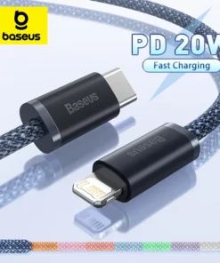 Baseus 20W PD USB C Cable for iPhone 14 13 Pro Max Fast Charging USB C Cable for iPhone12 mini pro max Data USB Type C Cable 1