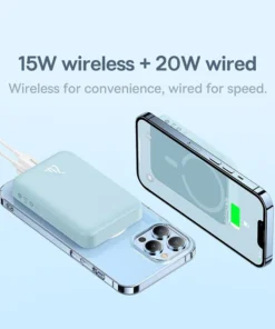 Baseus Power Bank 10000mAh Mini Magnetic Wireless Fast Charge Auto-wake For iPhone 15 14 13  Pro Max Magnetic Powerbank 4