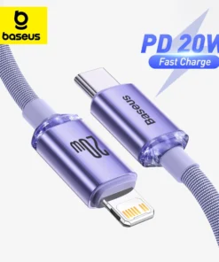 Baseus USB Type C PD 20W Cable for iPhone 14 13 12 Pro X 8 Fast USB C Cable for iPhone Charging Cable USB Type C Cable Wire Code 1