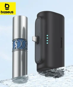 Baseus Mini Power Bank Portable Charger PD 20W Spare Battery 5000mah Fast Charging For iPhone 14 13 12 1