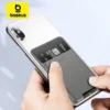 Baseus Universal Phone Back Wallet Card Slots Case For iPhone 15 14 13 Pro Max Sumsung Case 3M Sticker Silicone Phone Pouch Case 1