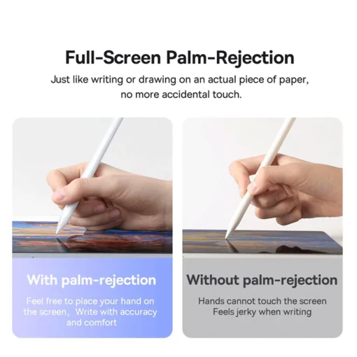 Baseus Stylus Pens for iPad Apple Pencil 2nd Gen with Bluetooth Magnetic Wireless Charging and Tilt Sensitive Palm Rejection 5