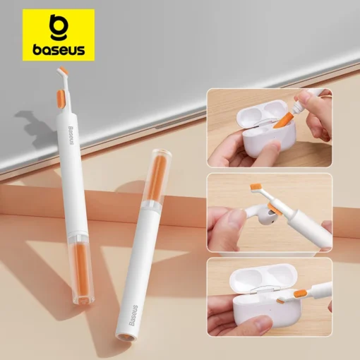 Baseus Cleaning Brush Bluetooth Earphones Cleaning Tool Cleaner Kit for Airpods Pro Earbuds Case Cleaner Kit Clean Brush Pen 1