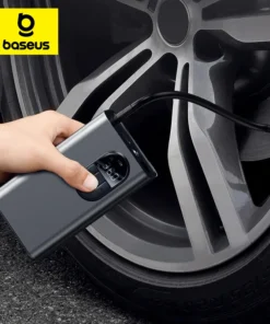 Baseus Portable Inflator Pump Car Air Compressor Smart Digital Tire Pressure Detection Auto Tire Pump for Car Bike Motorcycle 1