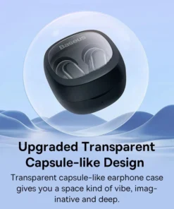 Baseus WM02 Wireless Earphones TWS Bluetooth 5.3 Headphones, Mini and compact Comfortable wear, 25 hours Long Battery Life 4